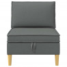 Sofa z miejscem do przechowywania tkanina