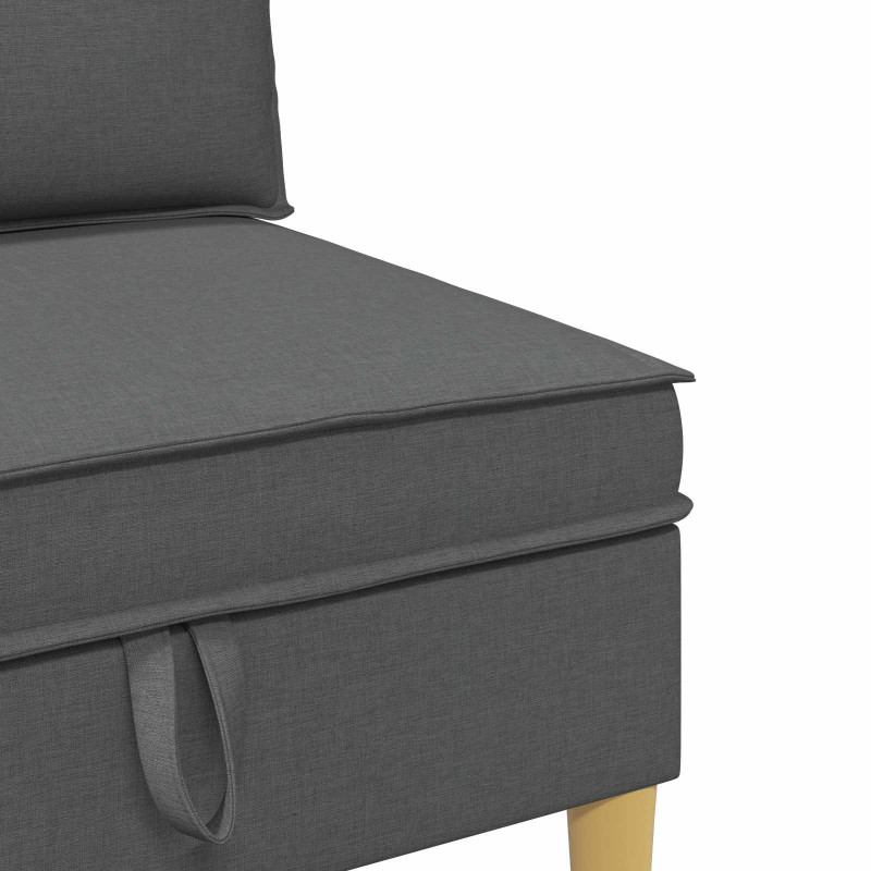Sofa z miejscem do przechowywania tkanina