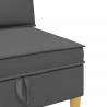 Sofa z miejscem do przechowywania tkanina