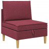 Sofa z miejscem do przechowywania tkanina