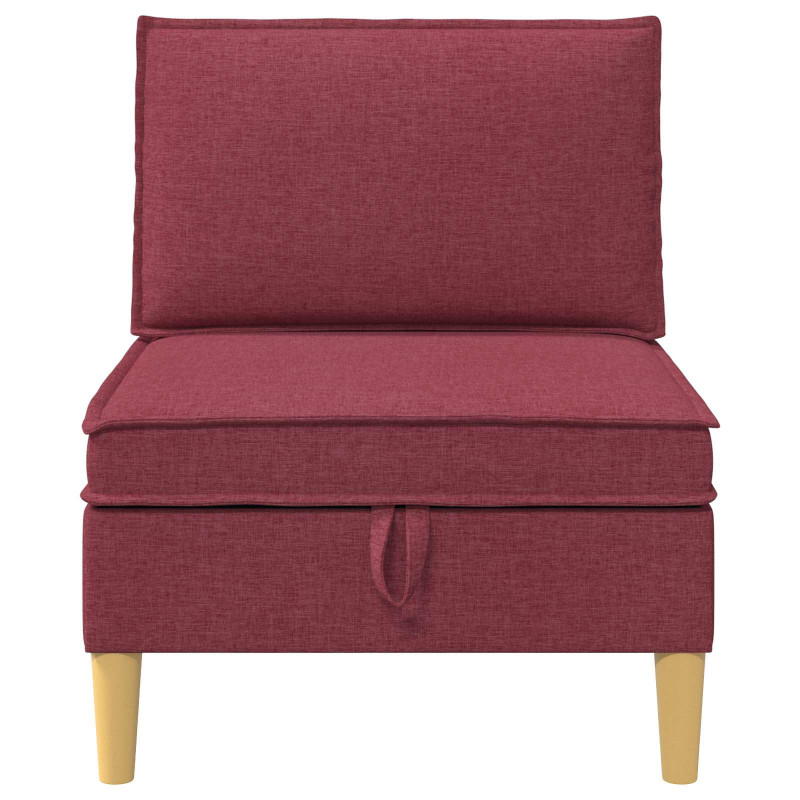 Sofa z miejscem do przechowywania tkanina