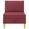 Sofa z miejscem do przechowywania tkanina