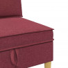 Sofa z miejscem do przechowywania tkanina