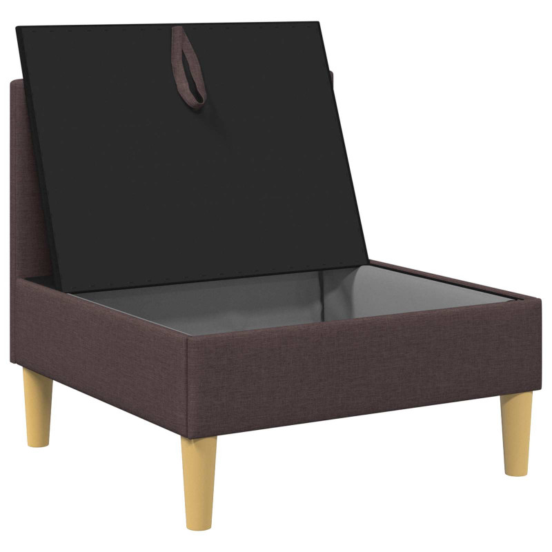 Sofa z miejscem do przechowywania tkanina