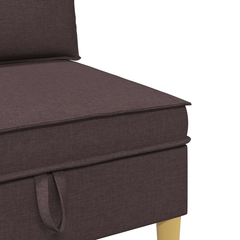 Sofa z miejscem do przechowywania tkanina