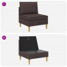 Sofa z miejscem do przechowywania tkanina