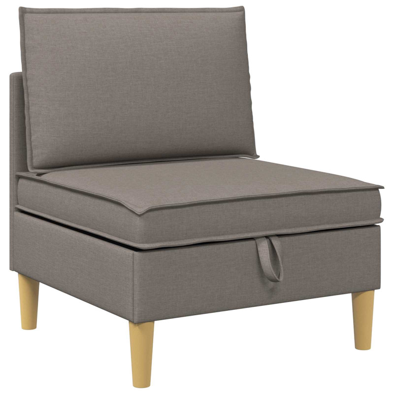 Sofa z miejscem do przechowywania tkanina