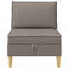 Sofa z miejscem do przechowywania tkanina