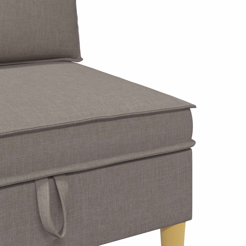 Sofa z miejscem do przechowywania tkanina
