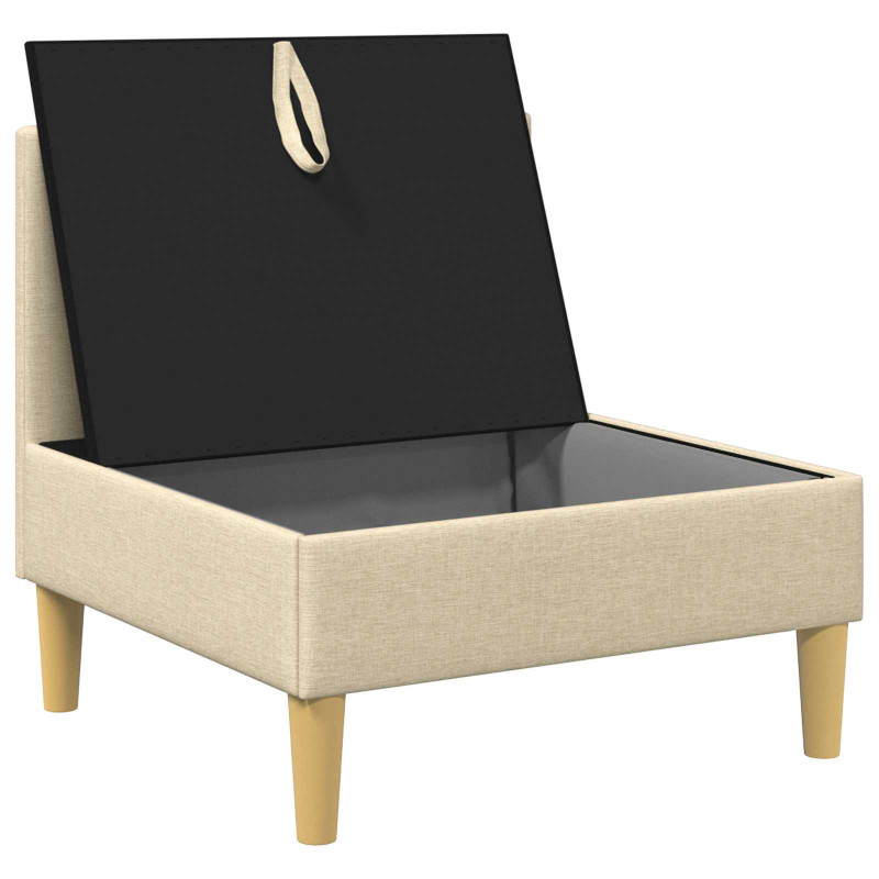 Sofa z miejscem do przechowywania tkanina
