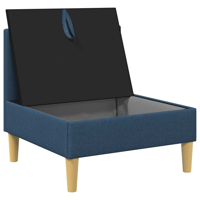 Sofa z miejscem do przechowywania tkanina