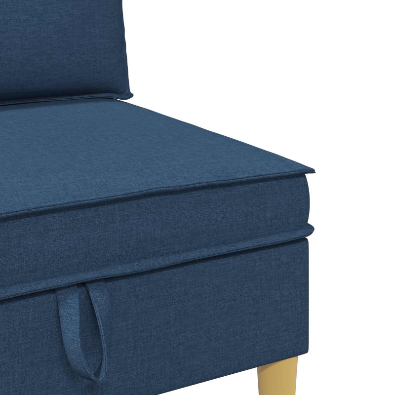 Sofa z miejscem do przechowywania tkanina