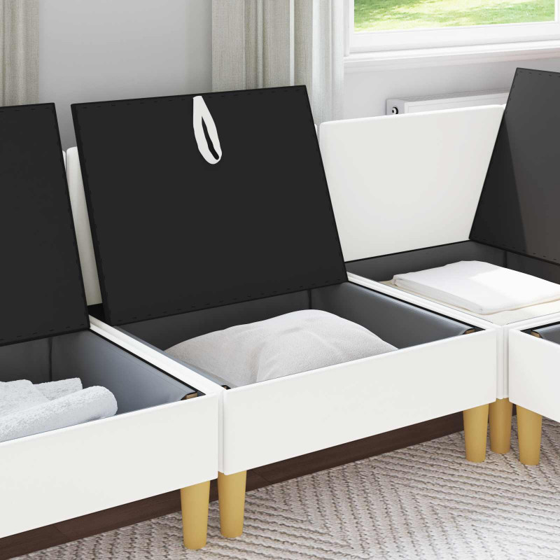 Sofa z miejscem do przechowywania tkanina