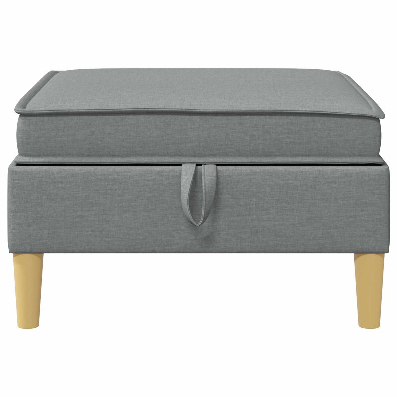 Sofa z miejscem do przechowywania tkanina