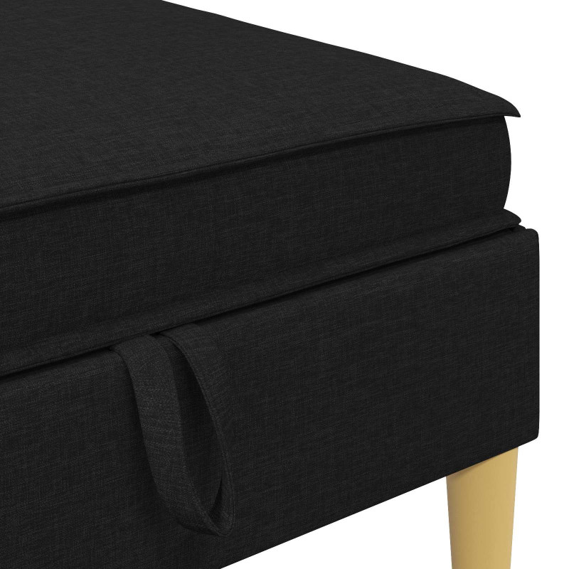 Sofa z miejscem do przechowywania tkanina