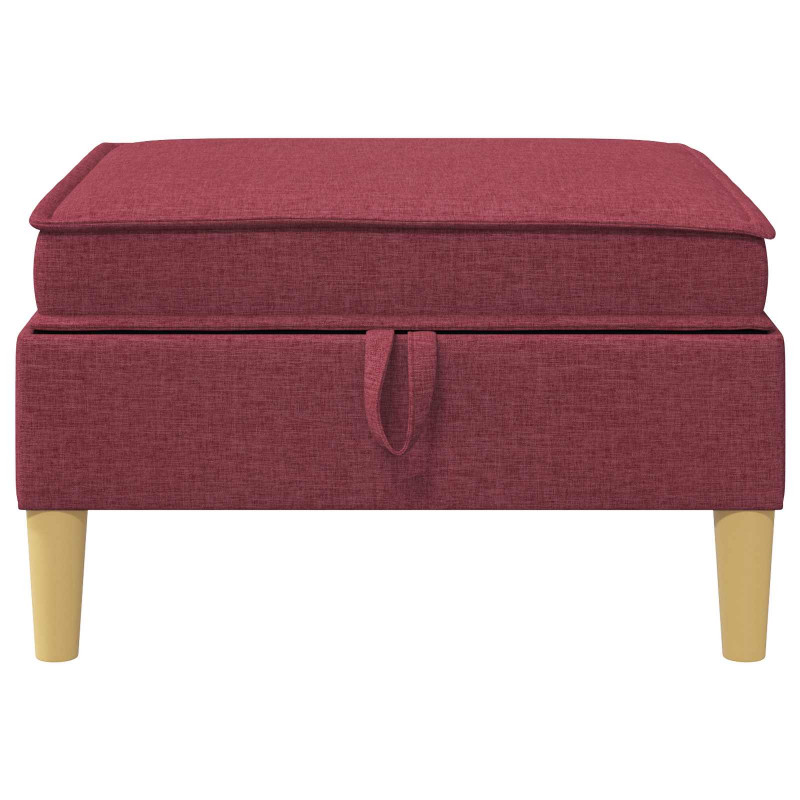 Sofa z miejscem do przechowywania tkanina
