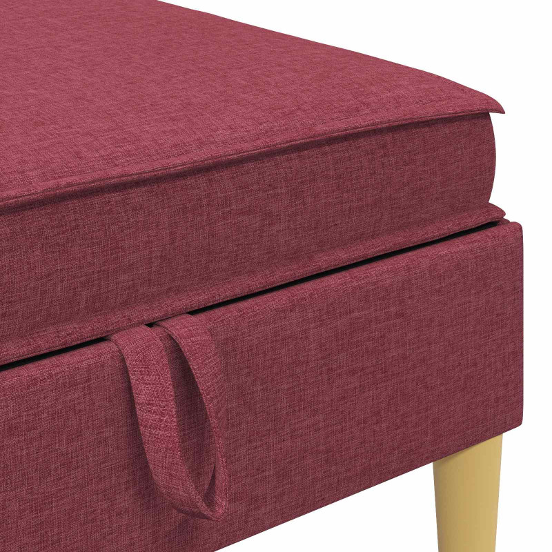 Sofa z miejscem do przechowywania tkanina