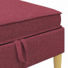Sofa z miejscem do przechowywania tkanina