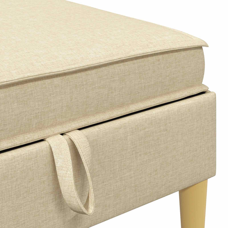 Sofa z miejscem do przechowywania tkanina