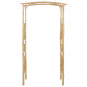 Łuk Ogrodowy Naturalny 110 x 40 x 205 cm Bambus