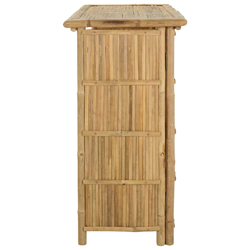 Stół barowy na zewnątrz Naturalny 115 x 55 x 105 cm Bambus