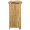 Stół barowy na zewnątrz Naturalny 115 x 55 x 105 cm Bambus
