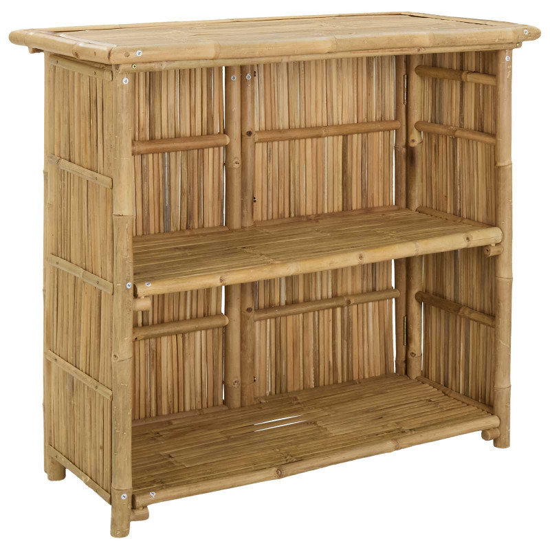 Stół barowy na zewnątrz Naturalny 115 x 55 x 105 cm Bambus