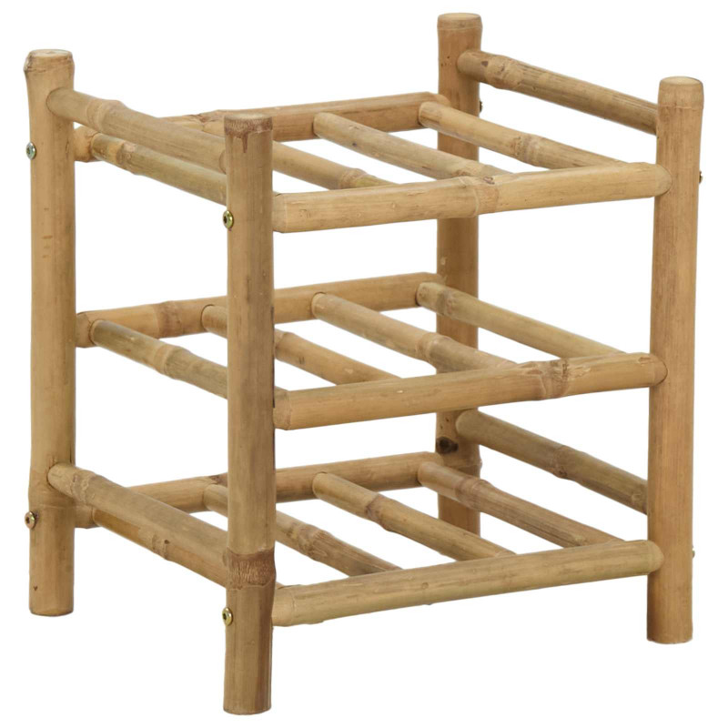Regał na wino Naturalny 32,5 x 29,5 x 36 cm Bambus