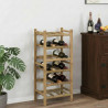 Regał na wino Naturalny 32,5 x 29,5 x 72 cm Bambus