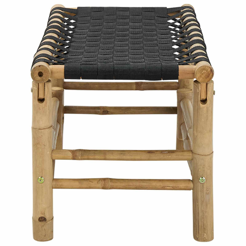 Ławka ogrodowa 80 x 38 x 40 cm Bambus Naturalny Prostokątny