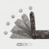 Krzesło na podłogę Zielony wojskowy 54 x 64 x 59 cm tkanina
