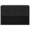 Szafka pod telewizor, czarna, 60x31x39,5 cm