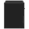 Szafka pod telewizor, czarna, 60x31x39,5 cm