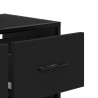 Szafka pod telewizor, czarna, 60x31x39,5 cm