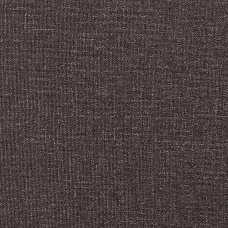 Sofa dwuosobowa Ciemny brąz 115 x 61 x 87 cm tkanina