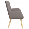 Sofa dwuosobowa Ciemnoszary 115 x 61 x 87 cm tkanina