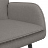 Sofa dwuosobowa Ciemnoszary 115 x 61 x 87 cm tkanina