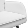 Sofa dwuosobowa Biały 115 x 61 x 87 cm tkanina
