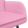 Sofa dwuosobowa Różowy 115 x 61 x 87 cm tkanina