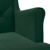 fotel Ciemna zieleń Aksamit