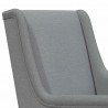Fotel bujany Jasnoszary 62 x 80 x 85 cm tkanina