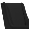 Fotel bujany Czarny 62 x 80 x 85 cm tkanina
