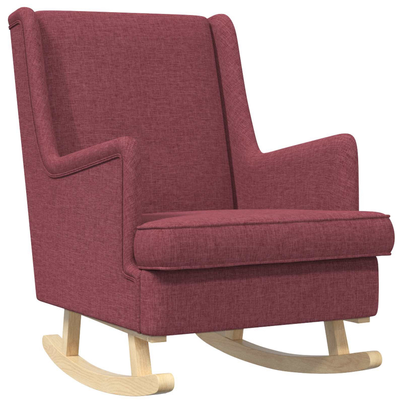 Fotel bujany Czerwone wino 62 x 80 x 85 cm tkanina