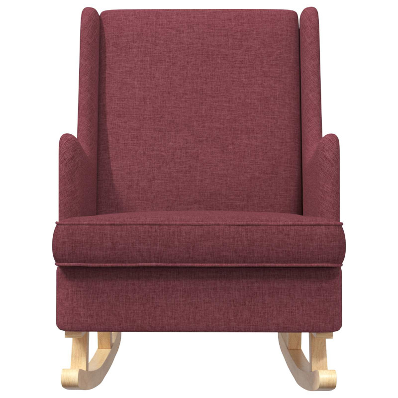 Fotel bujany Czerwone wino 62 x 80 x 85 cm tkanina