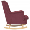 Fotel bujany Czerwone wino 62 x 80 x 85 cm tkanina