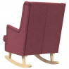 Fotel bujany Czerwone wino 62 x 80 x 85 cm tkanina
