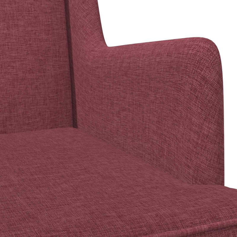 Fotel bujany Czerwone wino 62 x 80 x 85 cm tkanina