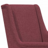 Fotel bujany Czerwone wino 62 x 80 x 85 cm tkanina