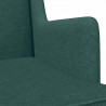 Fotel bujany Ciemna zieleń 62 x 80 x 85 cm tkanina