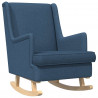 Fotel bujany Niebieski 62 x 80 x 85 cm tkanina